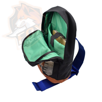 JDM ранець Bride з шлейками Takata (brown)