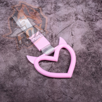 Tsurikawa FT сердце с рожками (цурикава) Pink