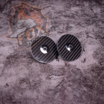 Спортивні замки капота FT (плоскі) carbon