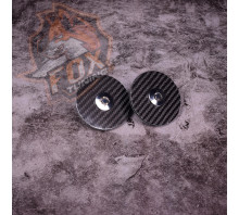 Спортивные замки капота FT (плоские) carbon