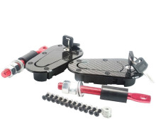 Спортивні замки капоту D1 із ключем (карбонові)