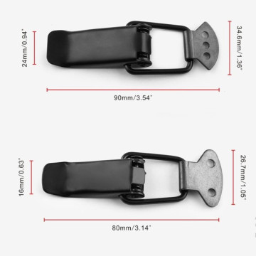 Карбоновые зажимы для бампера L