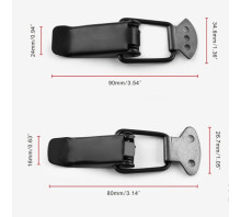 Карбонові зажими FT для бамперу L