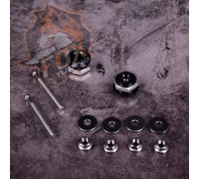 Кнопочні швидкозйомні кріплення бамперу FT 25 mm