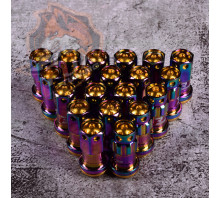 Колісні гайки MaxGuard Racing Composite Nuts M12/1.25 (неохром)