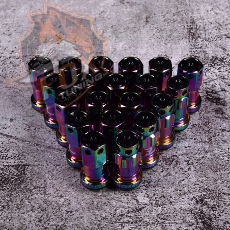 Колісні гайки MaxGuard Racing Composite Nuts M12/1.5 (неохром)