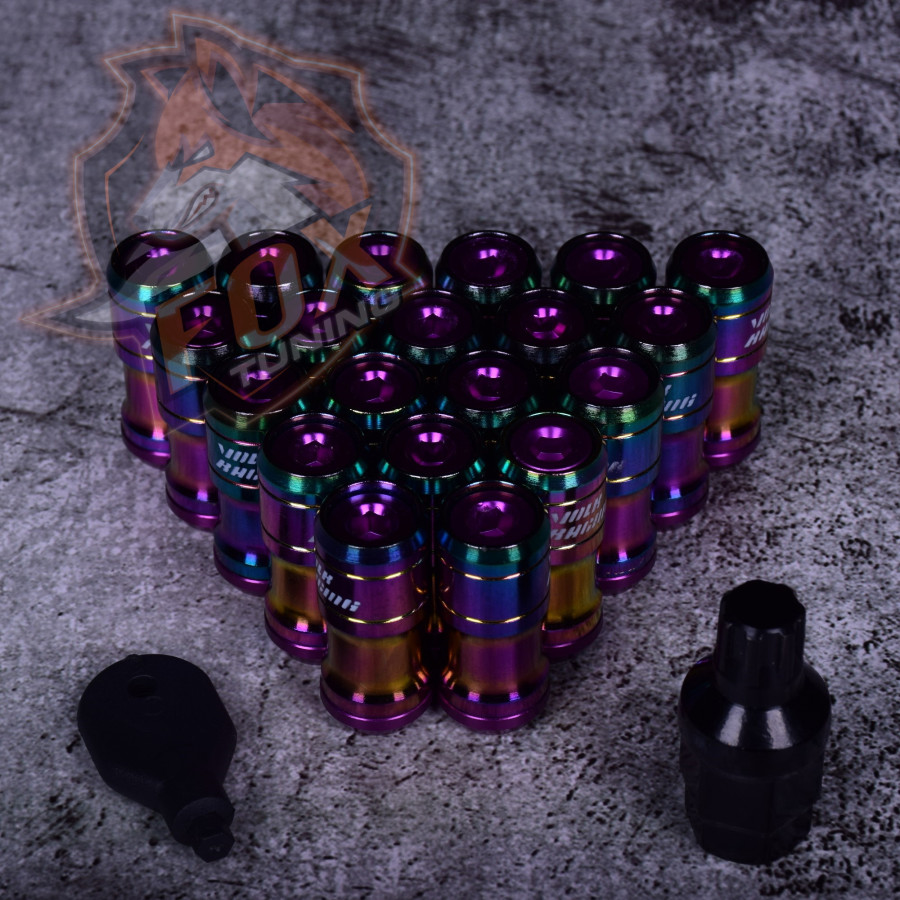 Колісні гайки Volk Racing M12*1.5 (неохром)