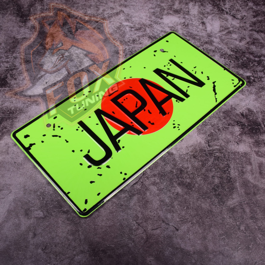 Японський авто номер Japan