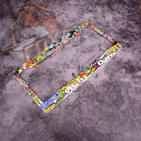 Рамка номерного знака Sticker Boom