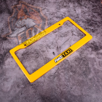 Номерная рамка Fake Taxi