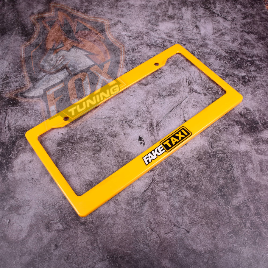 Рамка номерного знака Fake Taxi