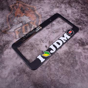 Номерная рамка  I love JDM