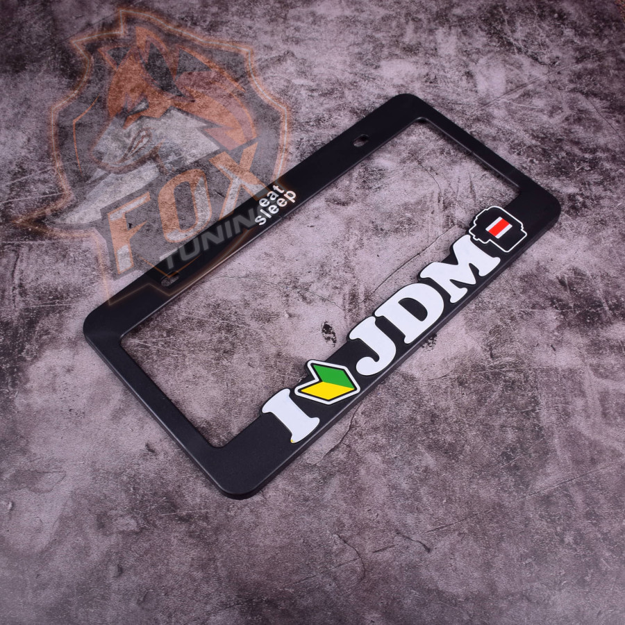 Номерная рамка  I love JDM