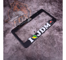 Рамка номерного знака  I love JDM