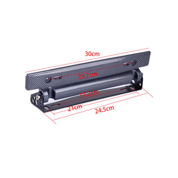 Карбонова пластикова регульована рамка автомобільного номера FT