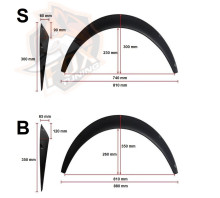 Універсальне розширення арок/фендеру FT (B)