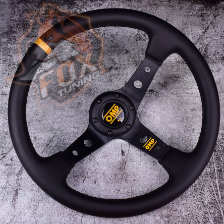 Спортивне кермо OMP з вильотом (шкіра м'яка)