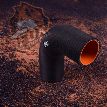 Посилений силіконовий кутовий патрубок FoxTuning 90°