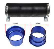 Воздухозаборник с гофрой FT 3" (76 mm)