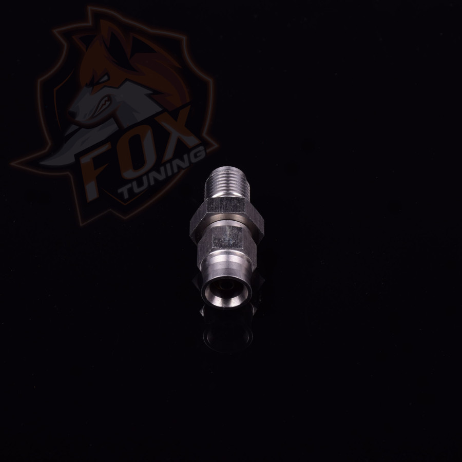 Тормозной прямой фитингm 10/1.0 (мама/папа)