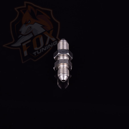 Тормозной прямой проходной фитинг An3-An3 (папа/папа)