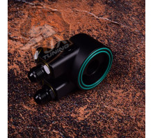 Маслопроставка/адаптер Battle Bee под Subaru для датчиков температуры и давления масла под радиатор с термостатом