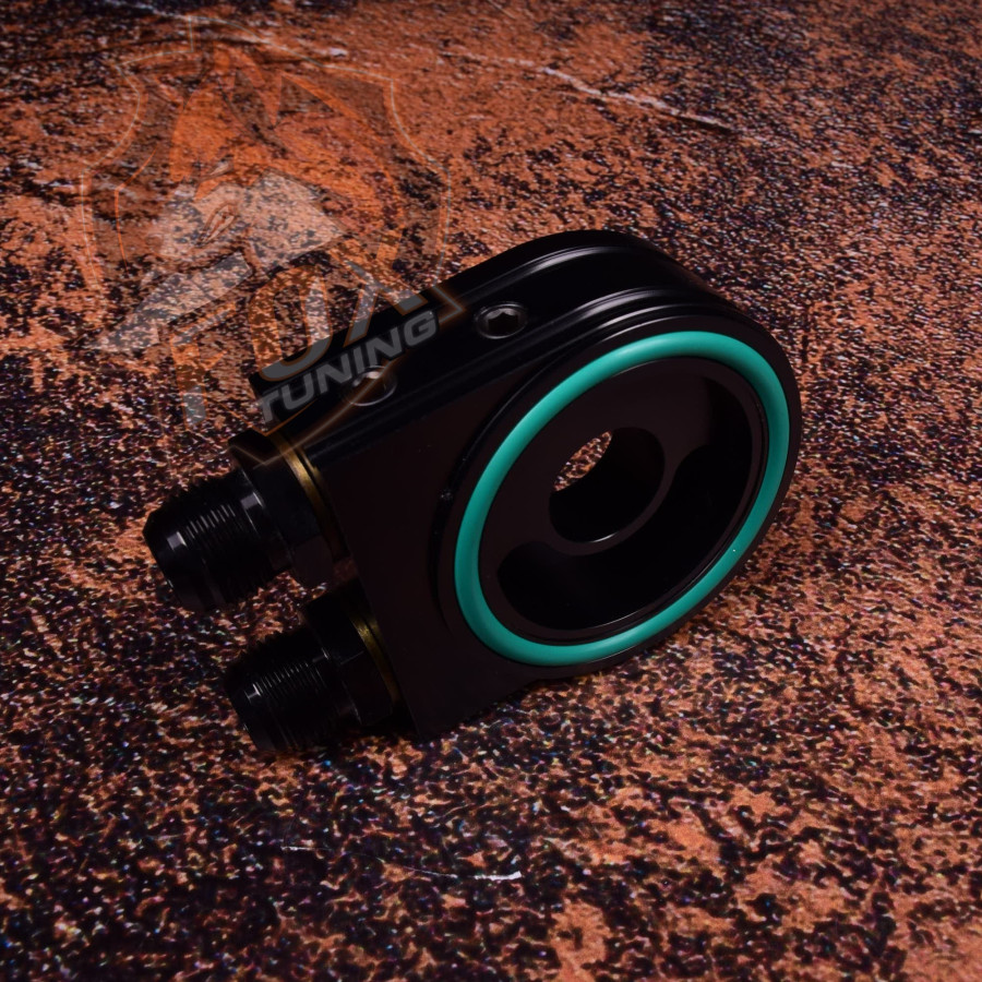 Маслопроставка/адаптер Battle Bee для датчиков температуры и давления масла под радиатор