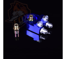 Маслопроставка/адаптер для датчиков температуры и давления масла FT (угловая)