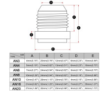Приварной фитинг An X
