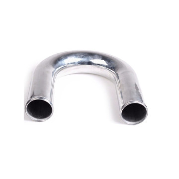 Алюмінієвий кутовий 180° патрубок/пайпінг L 500 mm