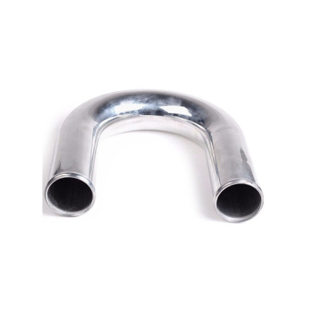 Алюмінієвий кутовий 180° патрубок/пайпінг L 500 mm