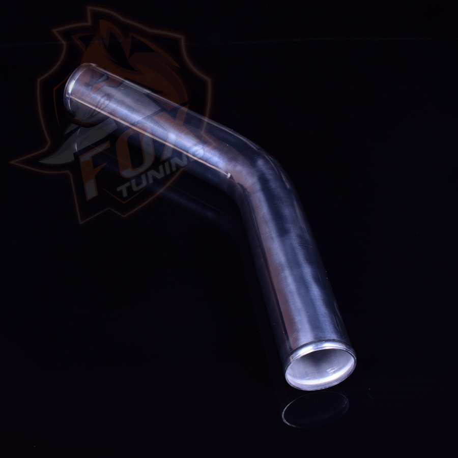 Алюмінієвий кутовий 45° патрубок/пайпінг L 500 mm