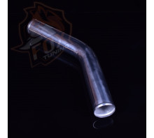 Алюмінієвий кутовий 45° патрубок/пайпінг L 500 mm