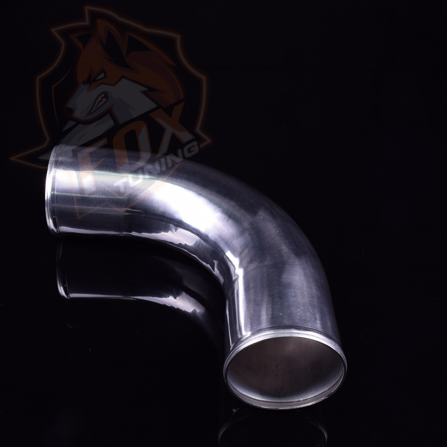 Алюминиевый угловой 90° патрубок/пайпинг L 350 mm