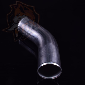 Алюмінієвий кутовий 45° патрубок/пайпінг  L 350 mm