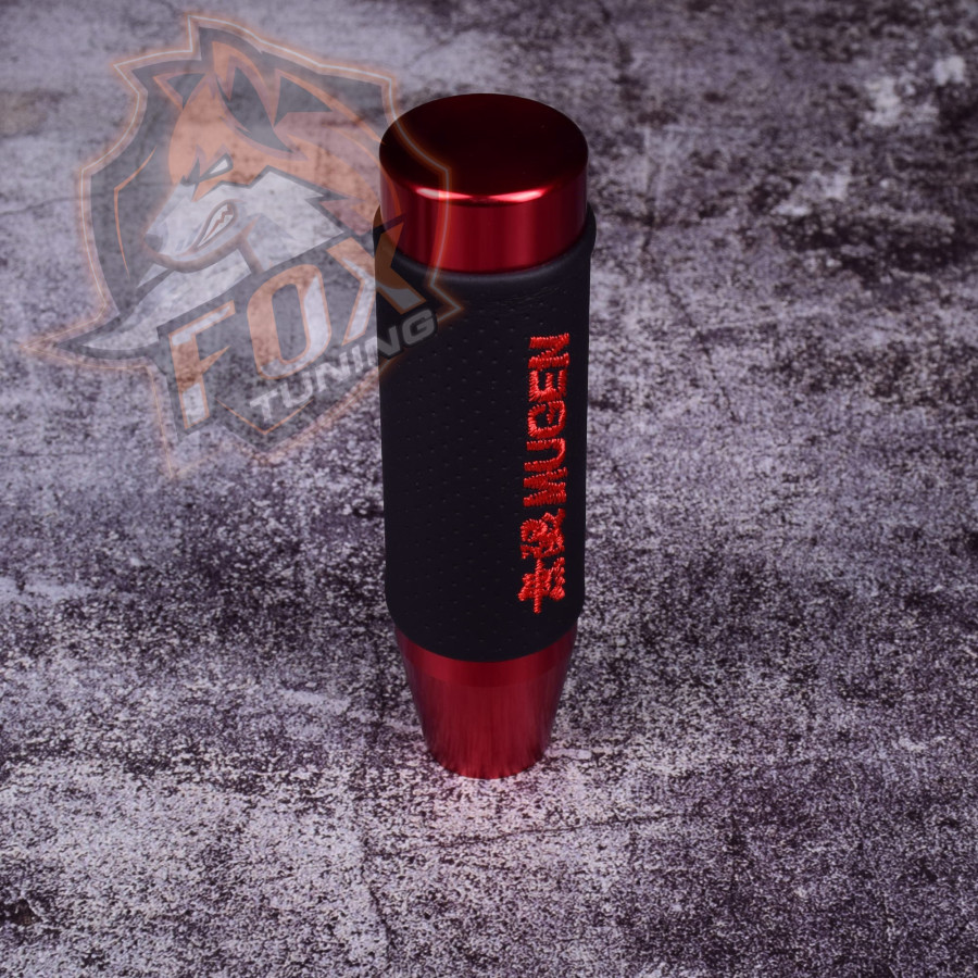 Універсальна ручка кпп Mugen зі шкірою 130 mm