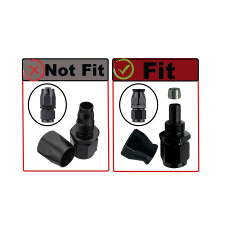 Фитинг An X 45° PTFE