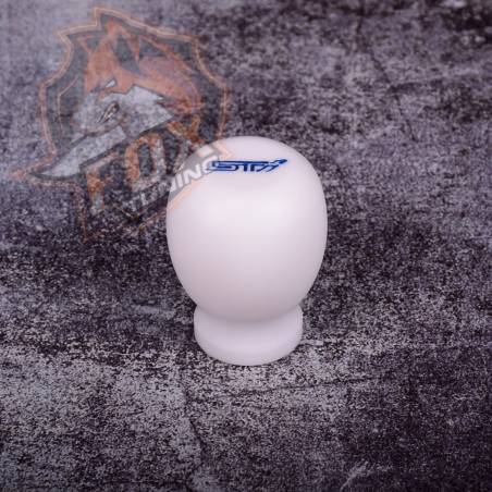 Универсальная ручка кпп STI white (белая)