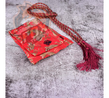 Чехол на КПП с завязкой в Japanese Style (Red Fish)