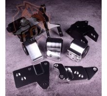Комплект полиуритановых подушек Honda Сиvic 96-00 K Swap под подраник EG