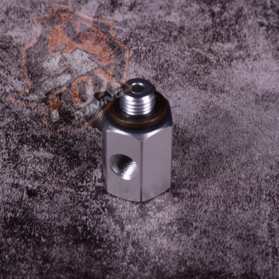 Адаптер 3х портовий на тиск мастила M12x1.5-1/8-27npt/M12x1.5-1