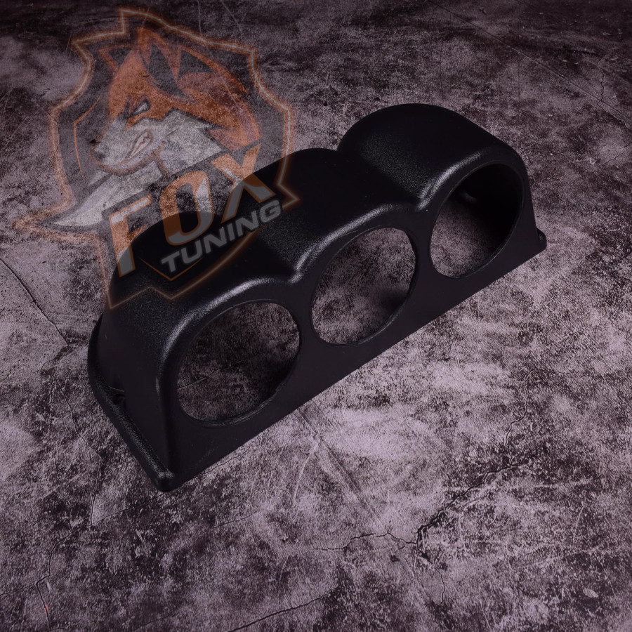 Подиум под 3х датчика 52 mm на торпеду