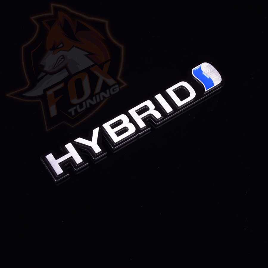 Алюмінієва емблема/шильда Hybrid