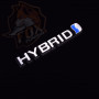 Алюминиевая эмблема/шильдик Hybrid