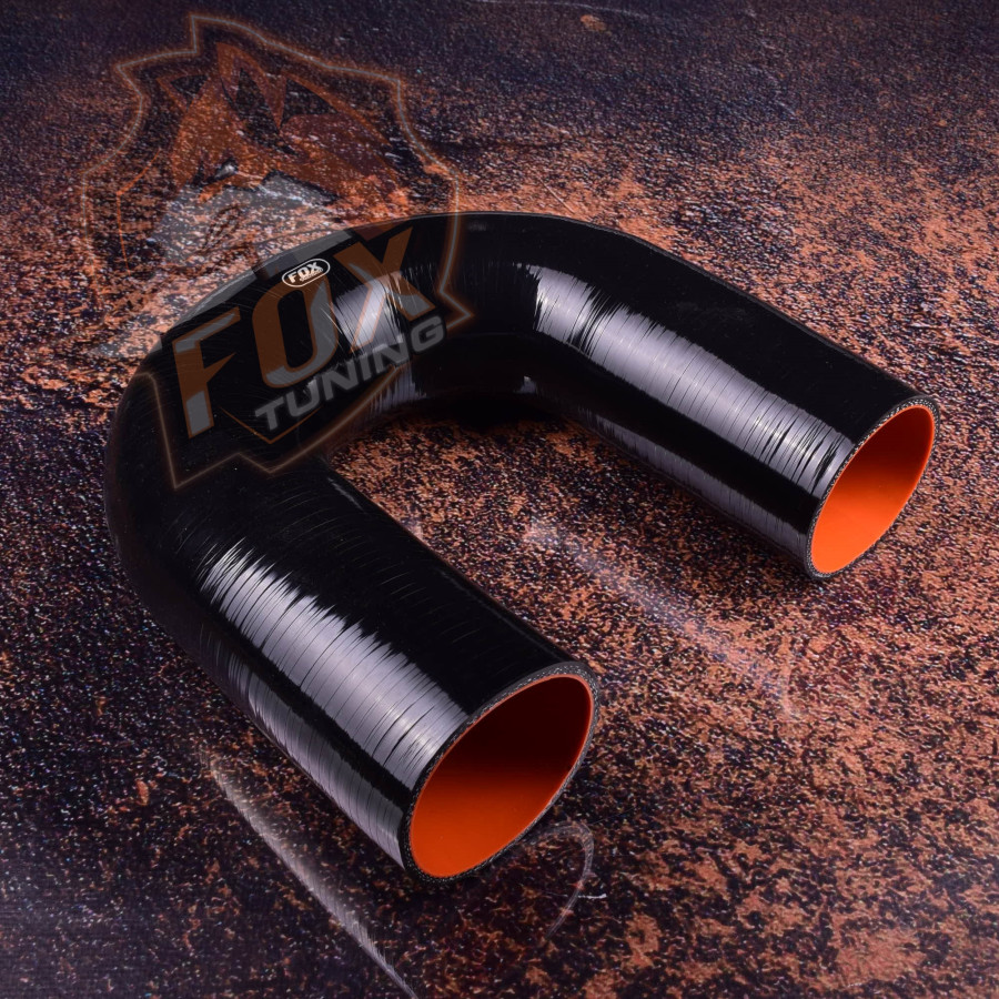 Силиконовый угловой патрубок FoxTuning 180°
