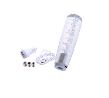 Универсальная ручка кпп Bubble LED 150 mm
