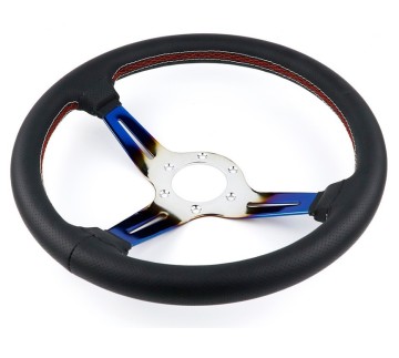 Спортивный руль из перфорированной кожи Nardi (neochrom)