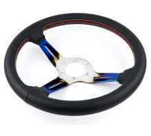 Спортивный руль из перфорированной кожи Nardi (neochrom)