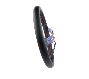 Спортивный руль из перфорированной кожи Nardi (neochrom)