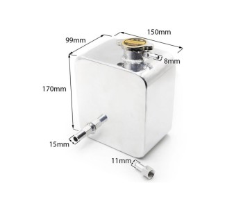 Универсальный алюминиевый резервуар для охлаждающей жидкости FT